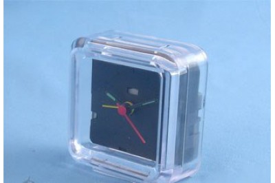   Часы-будильник Б-1 акриловые под полиграфическую вставку, размер вставки 53х49мм 