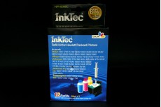 Заправочный набор HPI-6066С Color (цветной) для HP C8766,C9363 (95/343/135/855/97/344/134/857) (в наборе: чернила 25мл х 3 (C,M,Y), заправочный зажим) InkTec